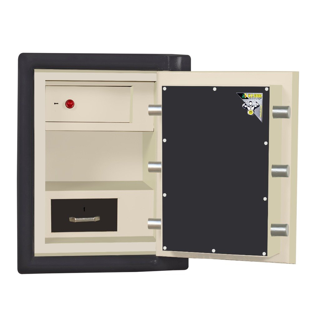Heavy iron jewelry and bank safety locker