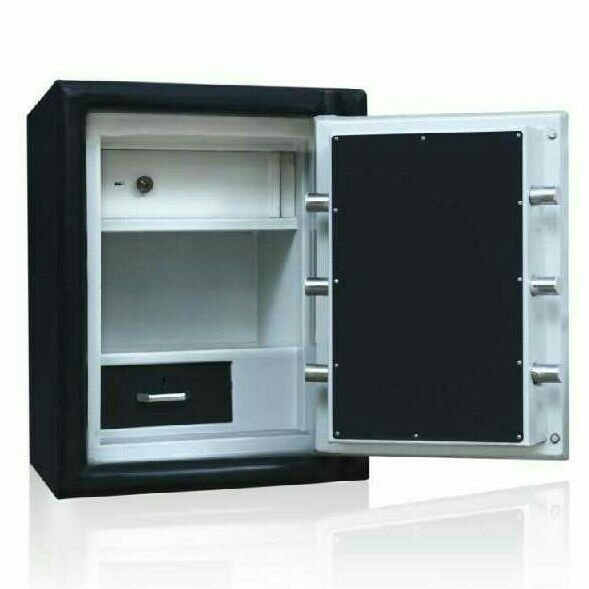 Single door heavy iron jewelry locker