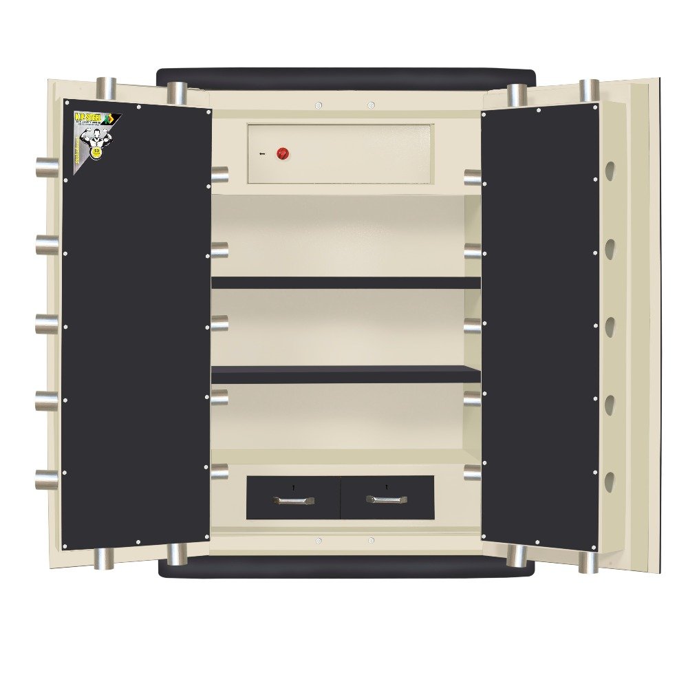 Double door multi layer heavy locker