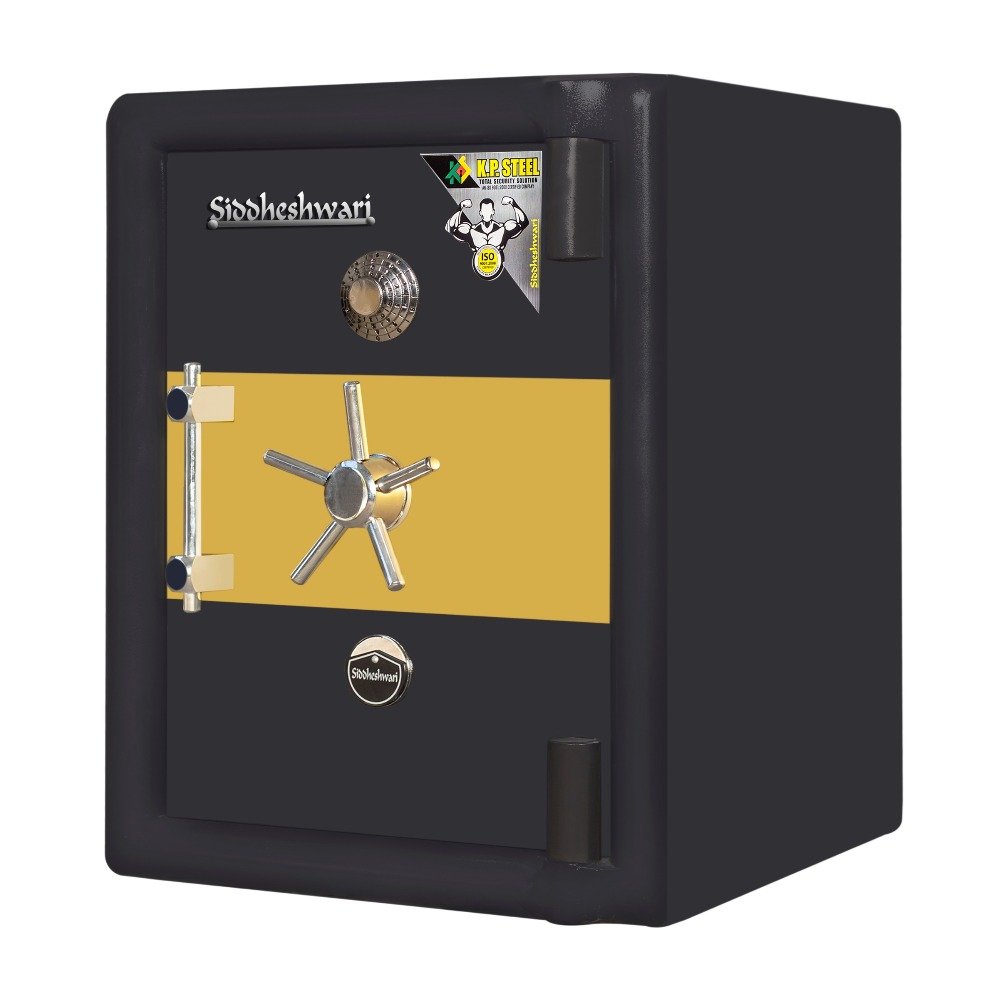 Heavy iron jewelry and bank safety locker